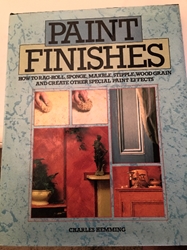 Paint Finish Book by Charles Hemming Preowned, good condition, great deal ! free shipping 