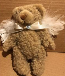 Angel Teddy Bear, Small teddy bear with wings sku: DHI