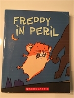 Freddy in Peril book, preowned, great deal ! free shipping 