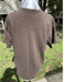 Giraffe T-shirt  Dark brown  Size large   Preowned Short sleeve   Short sleeves Free Shipping - 