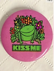 Kiss Me Vintage Pin with free shipping  Kiss Me Vintage Pin with free shipping 