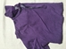 Purple Collared Shirt Young Mens , nice dress casual shirt, Free Shipping   - 