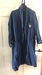 Vintage Men's Blue Robe with waist tie, Men's Large with free shipping - 
