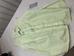 Izod stripe green button down sleeveless tank Women's Large  -  
