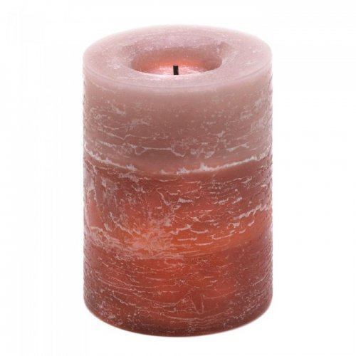 LED Rustic wood spice flameless candle  New LED SPICE CANDLE with on and off switch.