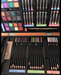 Art Set: DRAW in Wooden Case. Preowned, hardly used. With Free Shipping - BXGARTSET