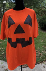 Pumpkin Head T Shirt Adult Size 2XL, Preowned, Orange T Shirt, Halloween Shirt   Pumpkin Head T Shirt Adult Size 2XL, Preowned, Orange T Shirt, Halloween Shirt