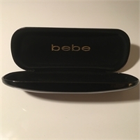 Bebe eye glass case (snap Hard Shell case). New without tag. Free Shipping 