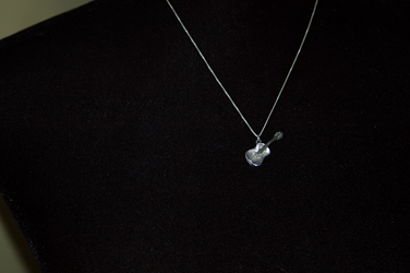 Pretty Guitar Pendant (chain not included) Free Shipping Pretty Guitar Pendant (chain not included) Free Shipping