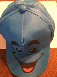 Blue Fun Face Hat   Blue Fun Face Hat  